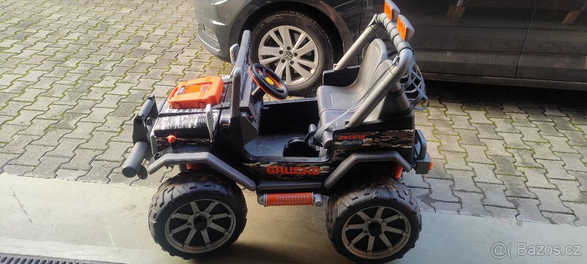Elektrické dětské autíčko Peg Perego Gaucho Rock In - 3