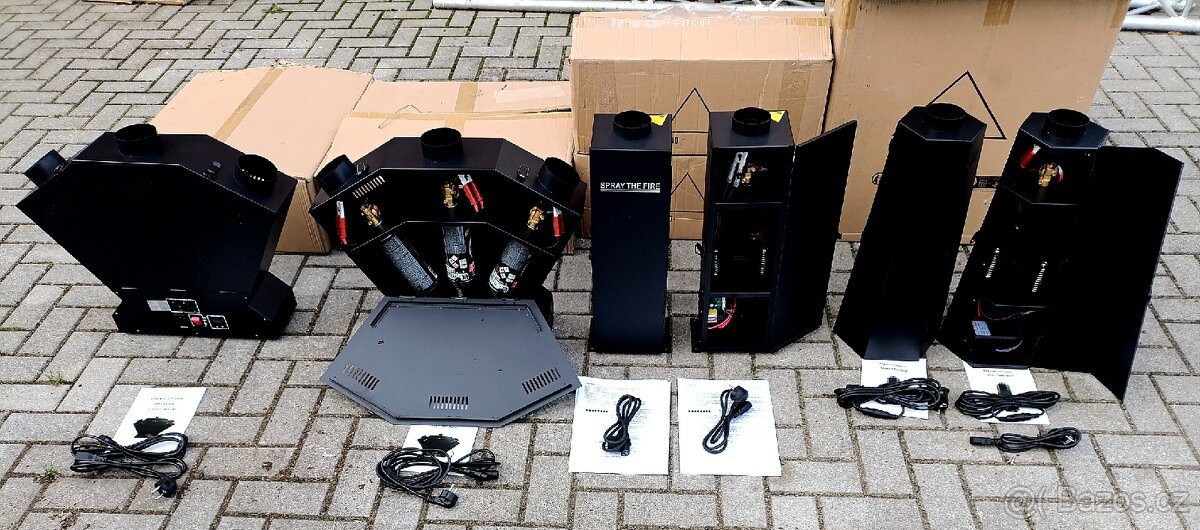 Prodám nové výrobníky Ohně - FIRE - 3