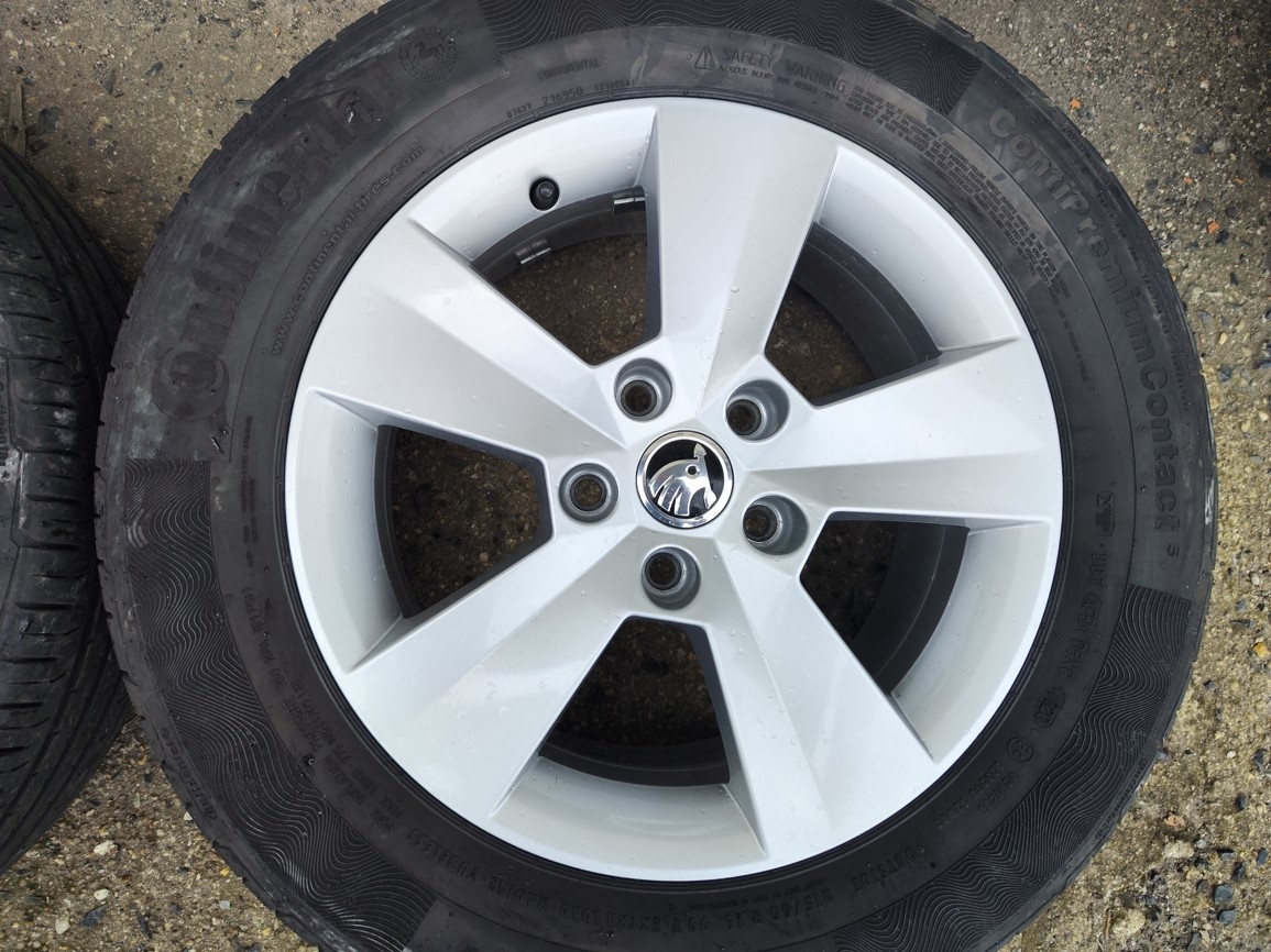16"letní alu sada Orion 5x112 origo Škoda Superb 3 Passat 8 - 3