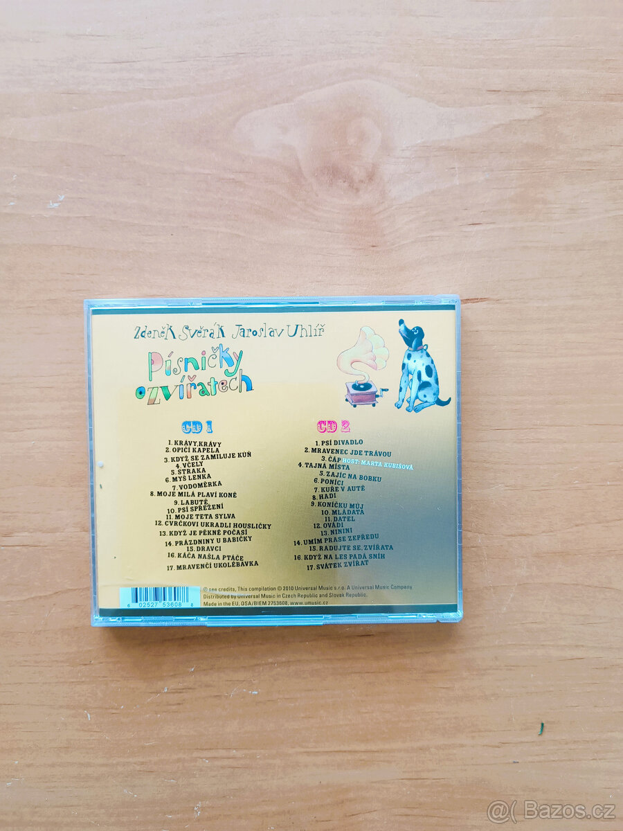 Svěrák & Uhlíř : Písničky o zvířetech 2 CD - 3
