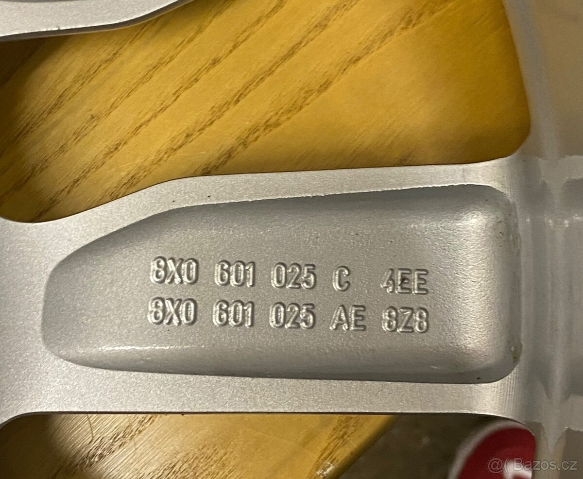 ALU 5X100 AUDI S1 originál - 3