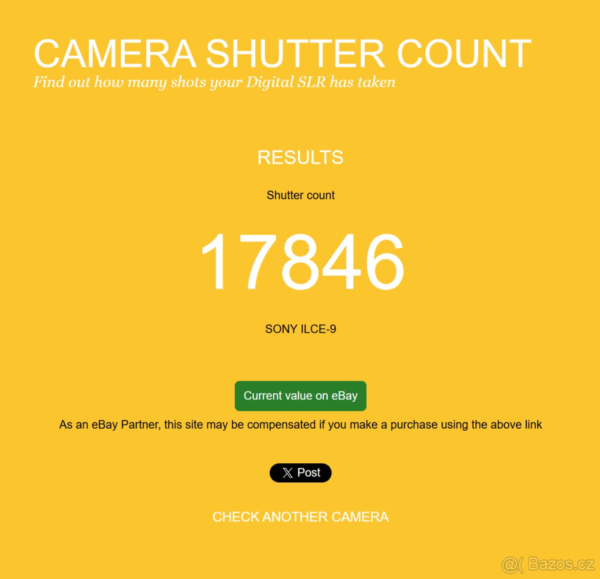 Sony A9 ILCE-9 18k GRIP 2 bat - 3