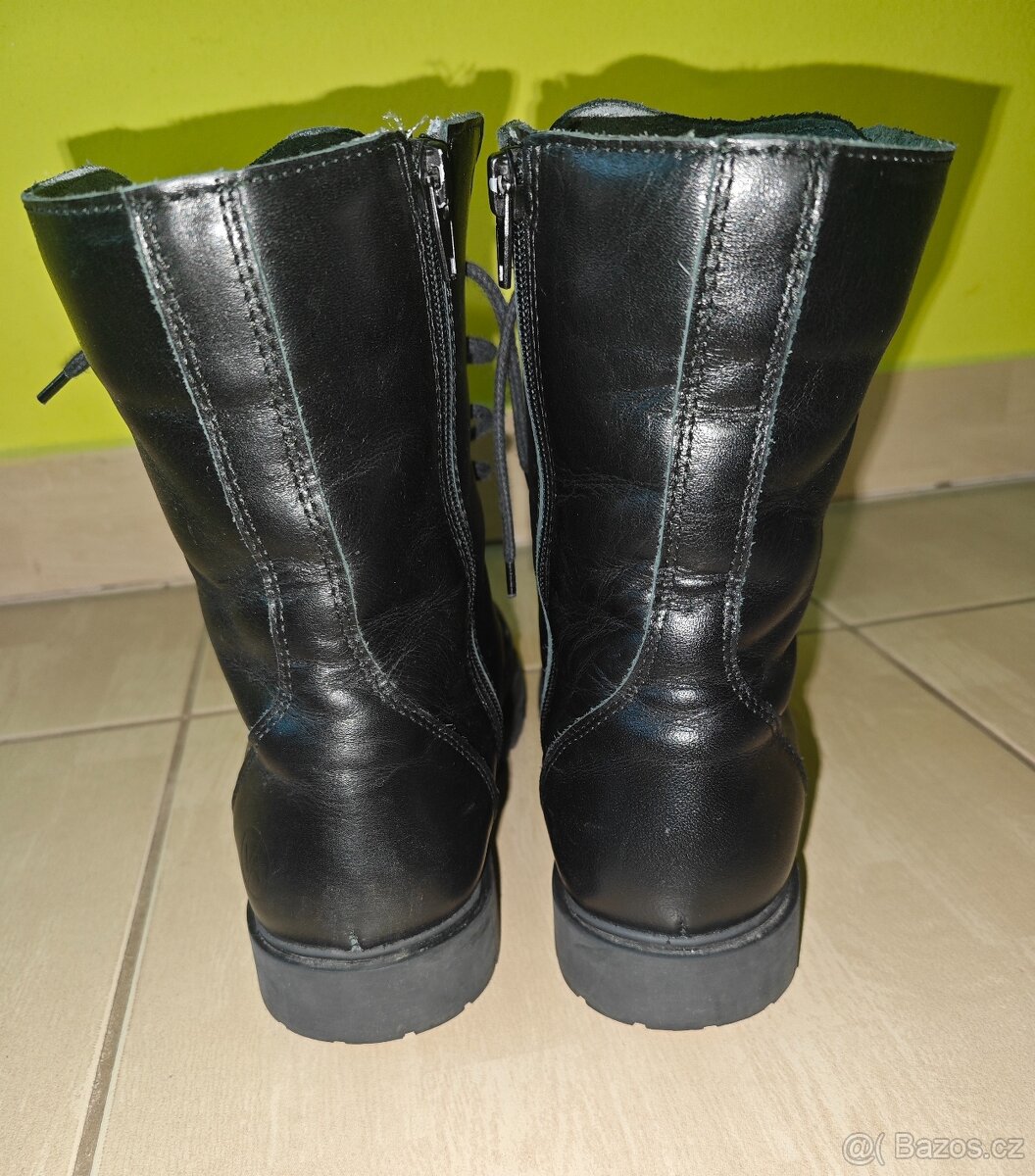 Dámské kožené boty Vasky - 3