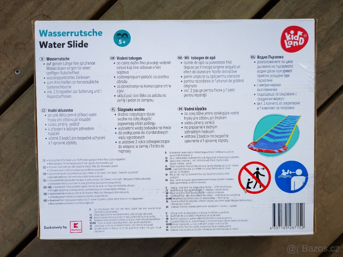 Vodní skluzavka Kufland 6,15x1m - 3