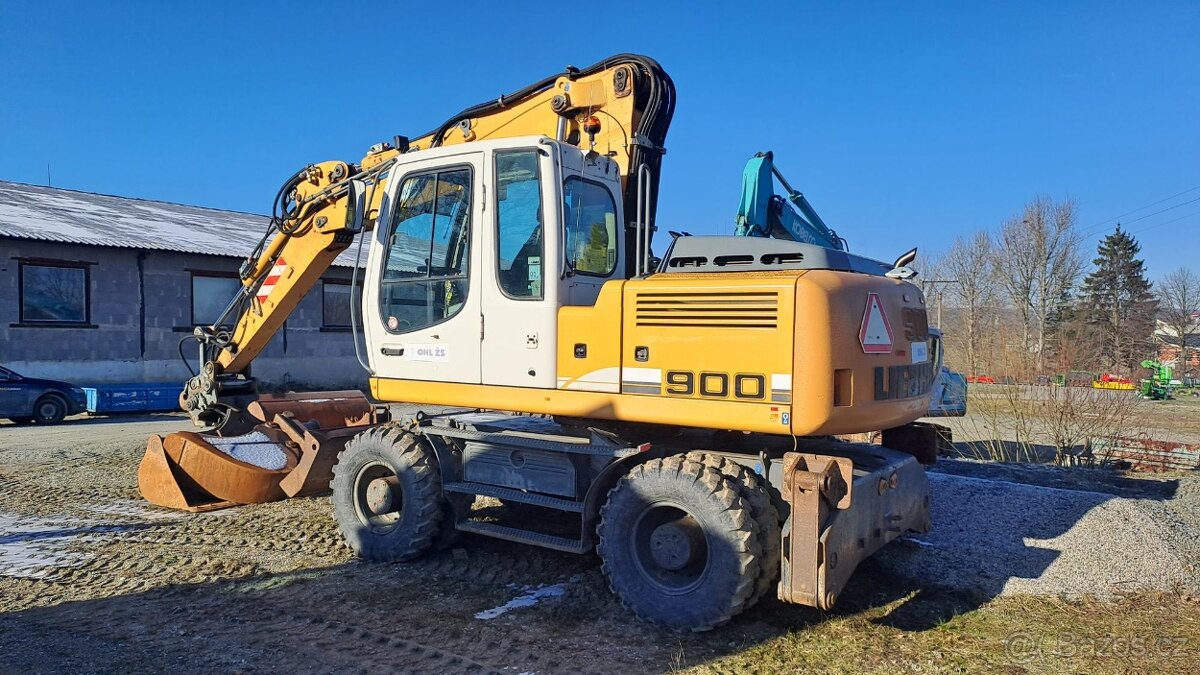 Liebherr A900 C Litronic-kolové rypadlo - 3