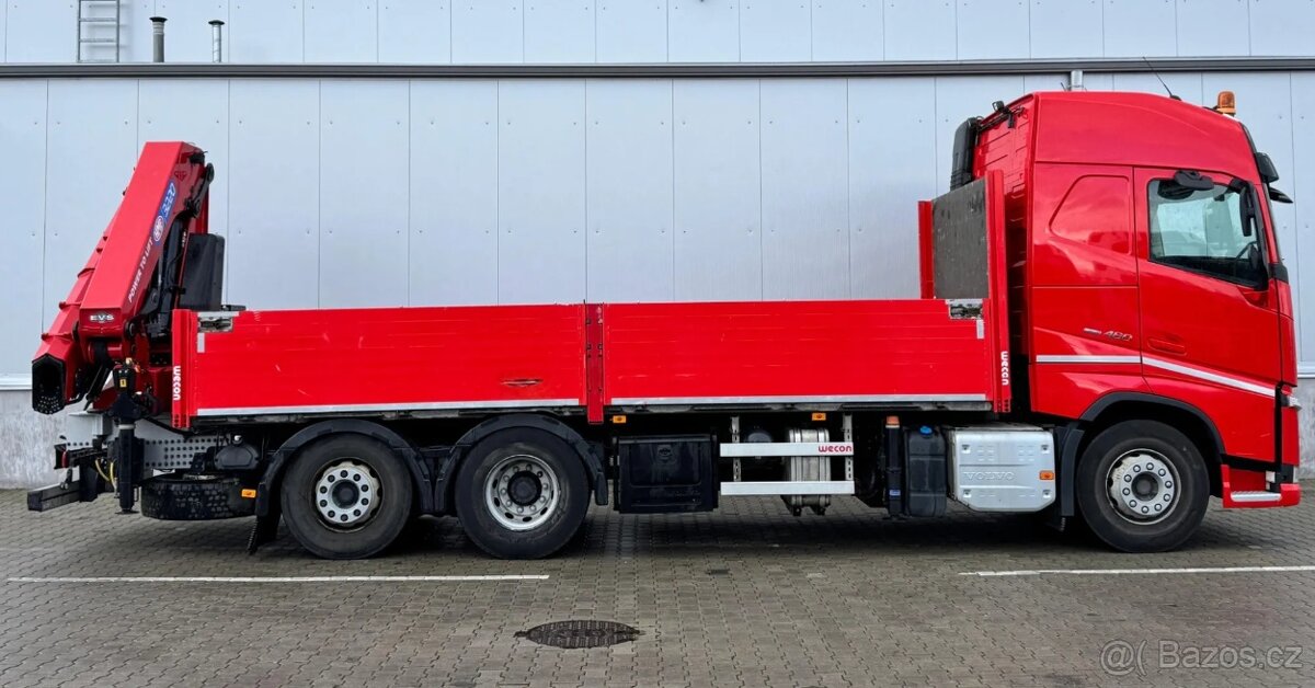 Volvo FH460 6x2 E6 - valník s HDS - 3