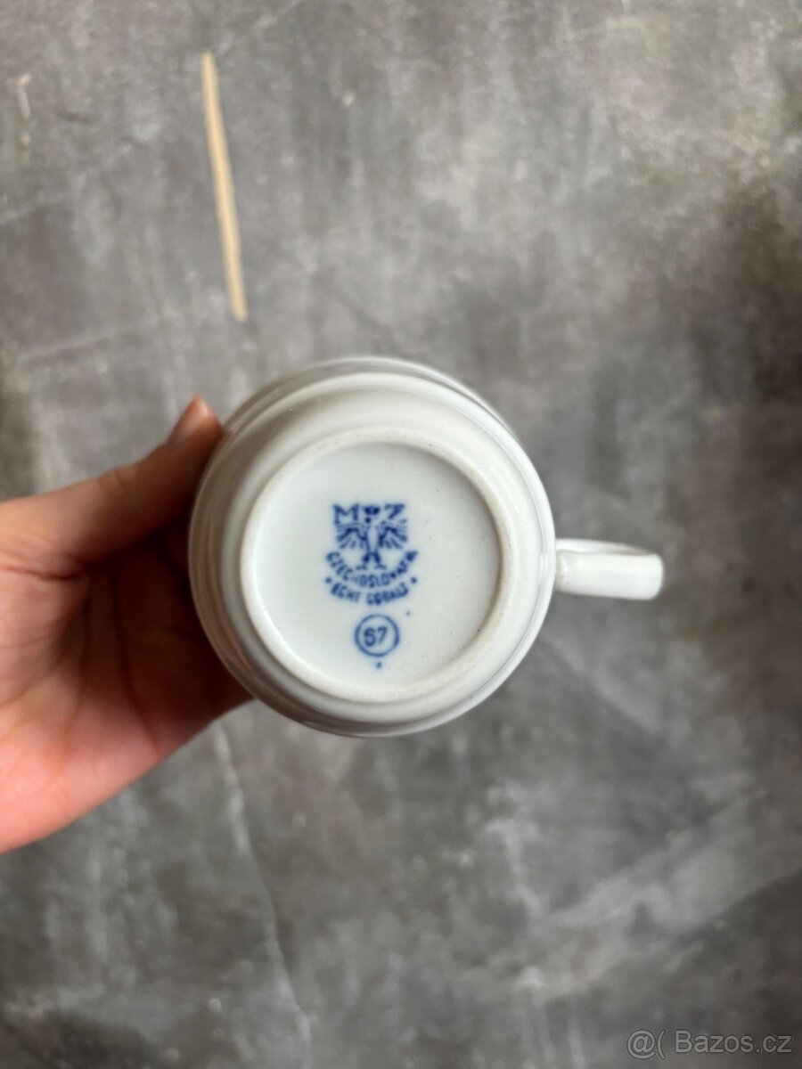 Sada porcelánových hrnků - 3