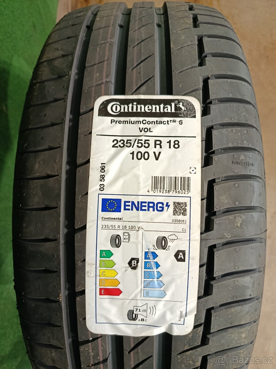 2ks NOVE letni 235/55/18 continental - 3