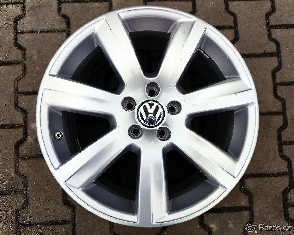 Alu kola originál Volkswagen Golf, Touran, Caddy 5x112 R18 - 3