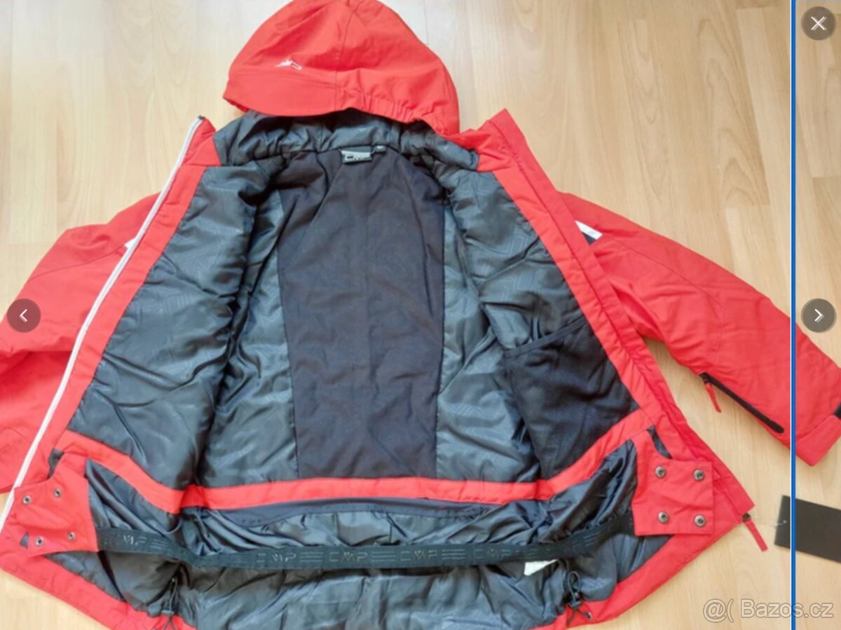 Nová chlapecká zimní lyžařská bunda, voděodolná, CMP, 152 - 3