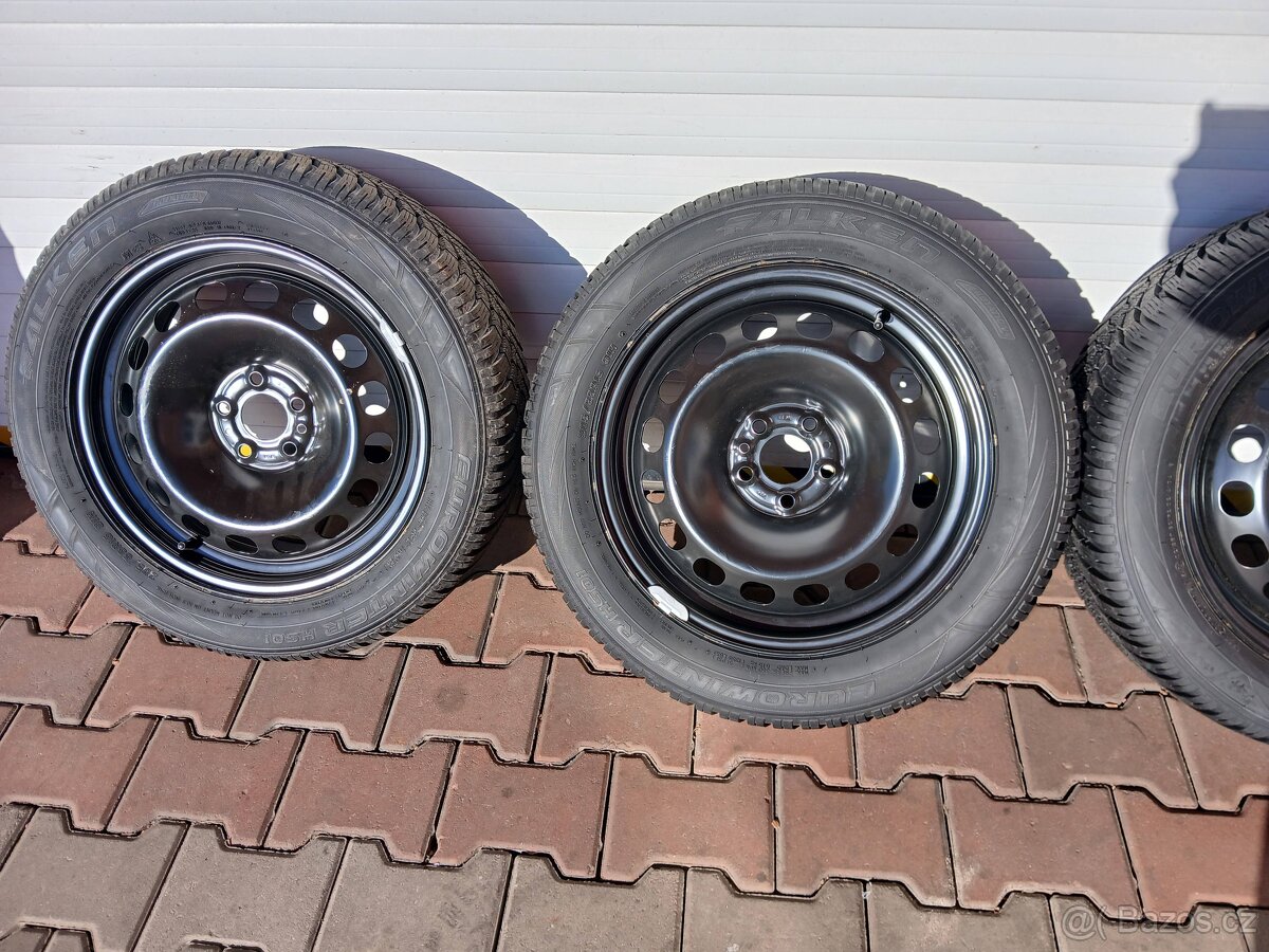 FIAT TIPO NOVÉ ORIGINÁLNÍ DISKY R16 S NOVÝMI PNEU FALKEN 205 - 3