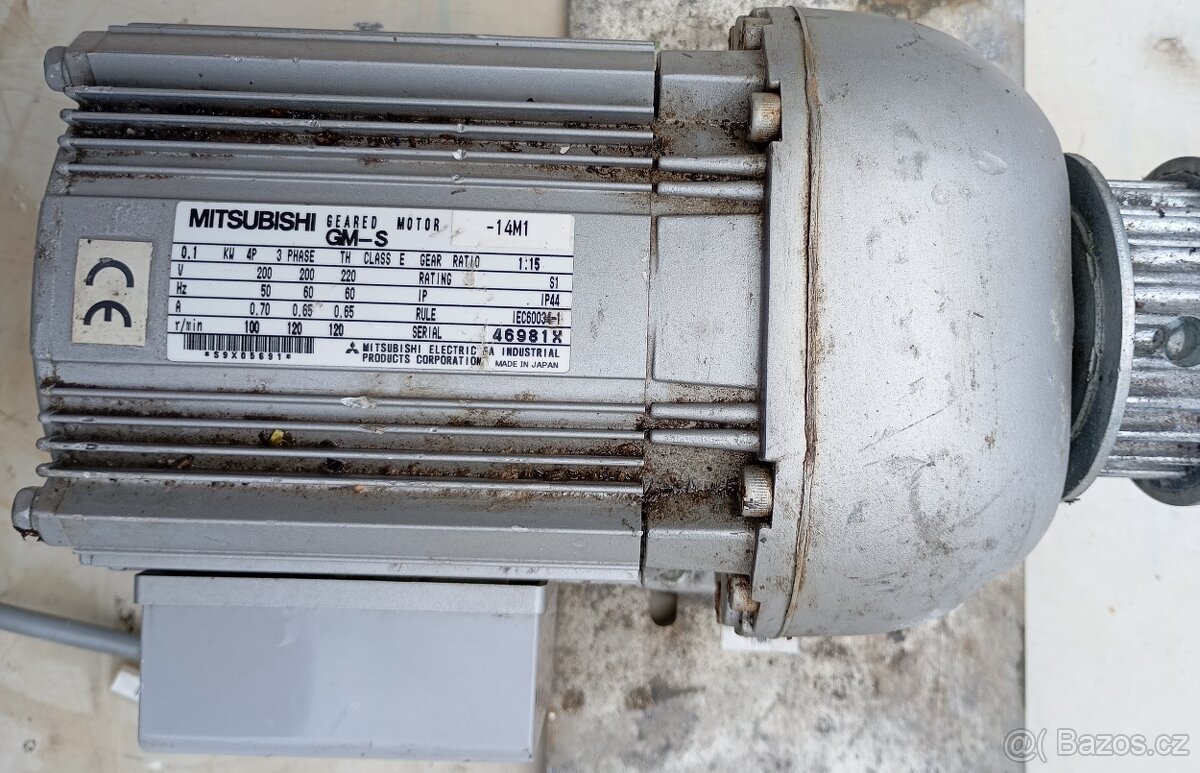 Převodový motor Mitsubishi GM-S (0,1 kW) - 3