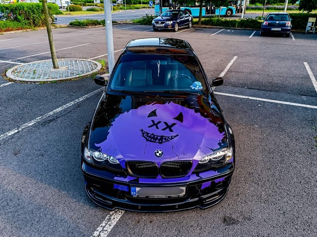 BMW E46 M / M3 lipo spoiler ABS plast - 3