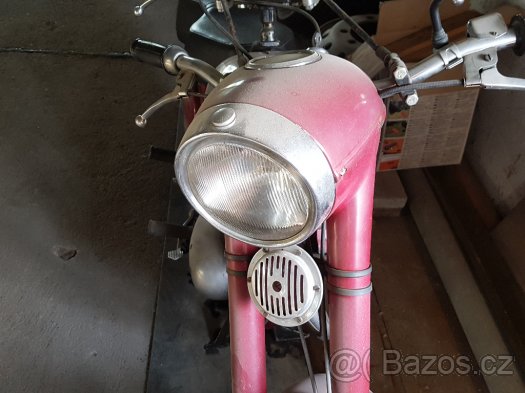 PRODÁM ČZ 125 R.V.1962 -RARITA -S DRUHÝMI ŘÍDÍTKY - 3