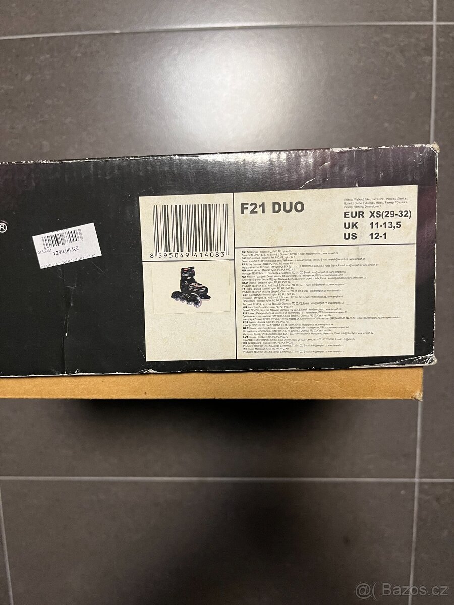 Dětské rostoucí brusle lední i kolečkové Tempish 29-32 - 3