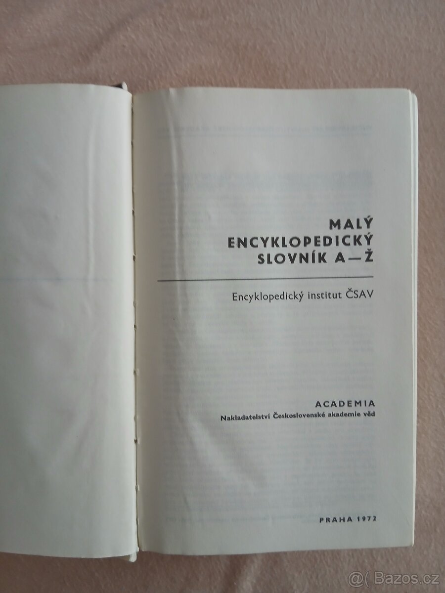 Malý encyklopedický slovník A - Ž - 3