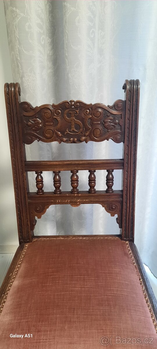 ŽIDLE - starožitná - 3