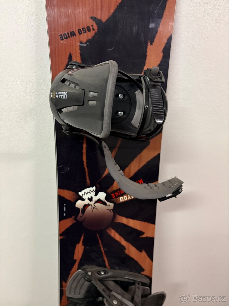 Snowboard s vázáním - 3