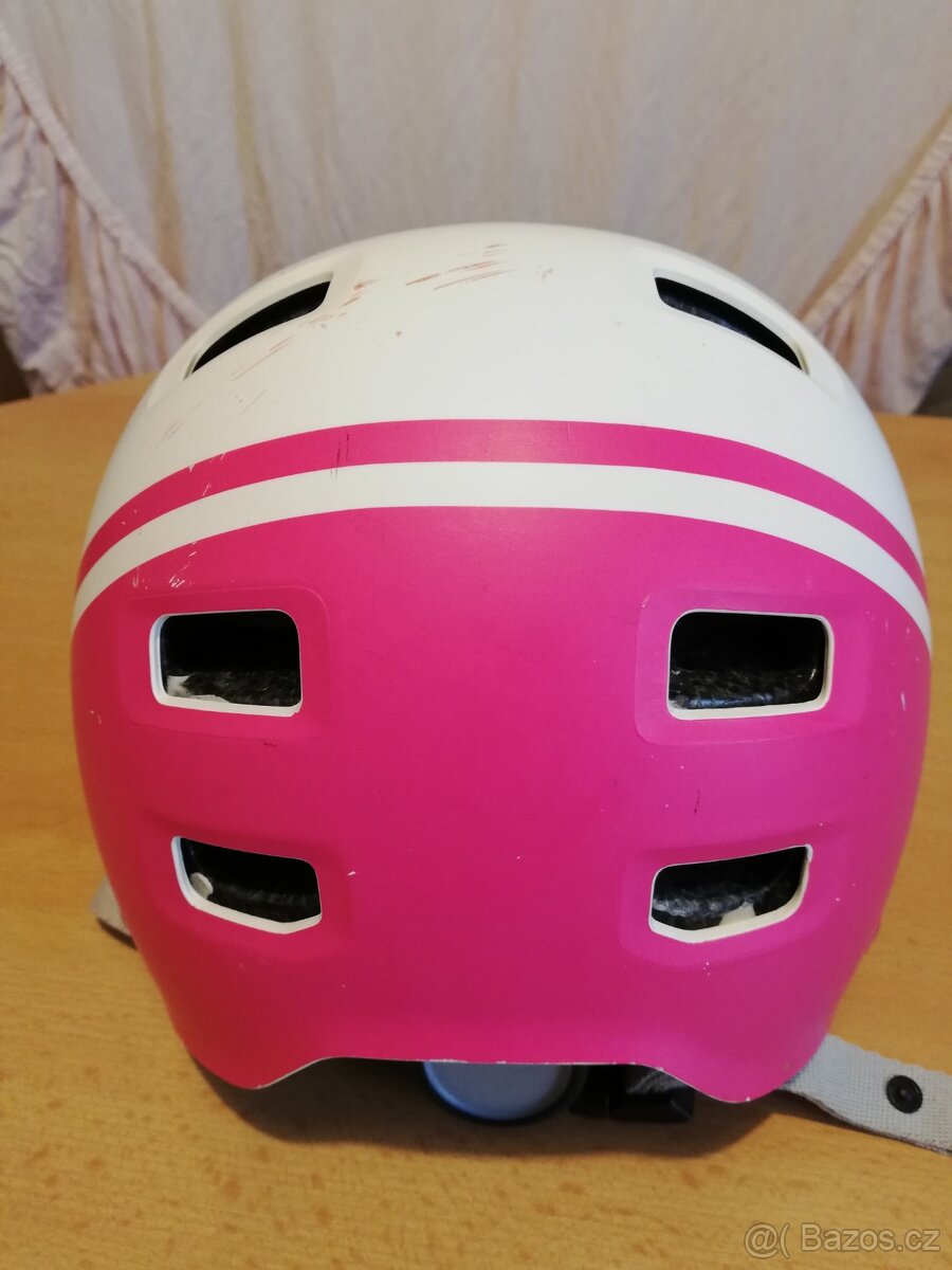Dívčí helma na kolo, vel. 52-55, zn. Decathlon - 3