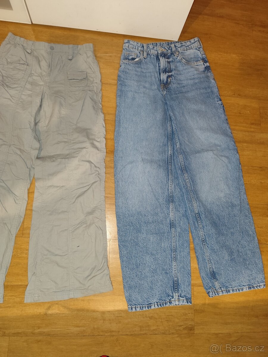 Dívčí džíny, kalhoty vel. 34 H&M - 3
