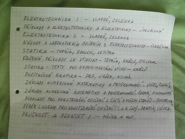 ČVUT fakulta strojní - skripta - 3