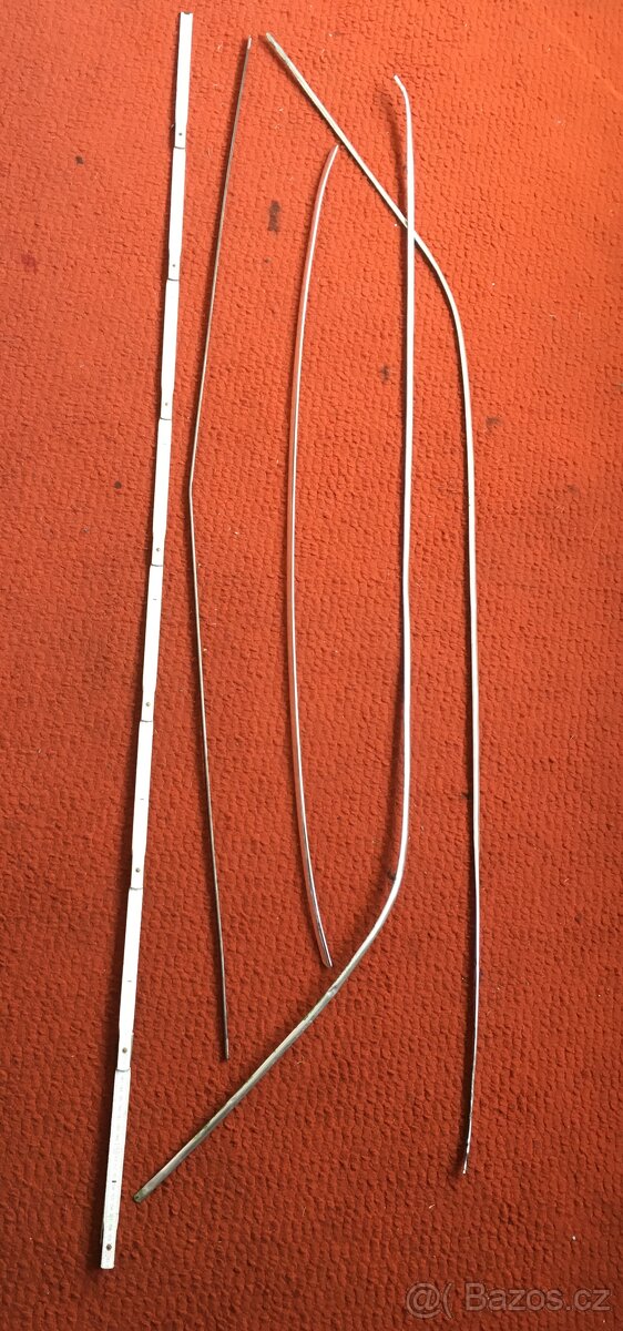 Chromové lišty a okapničky - 3