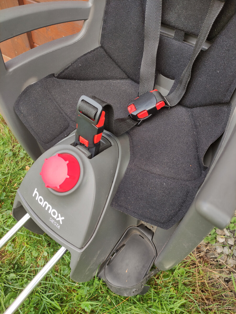 Prodám cyklosedačku Hamax Siesta - 3
