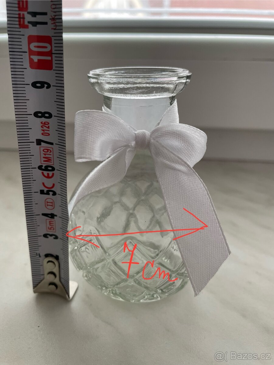 Vázičky - svatební dekorace - 3