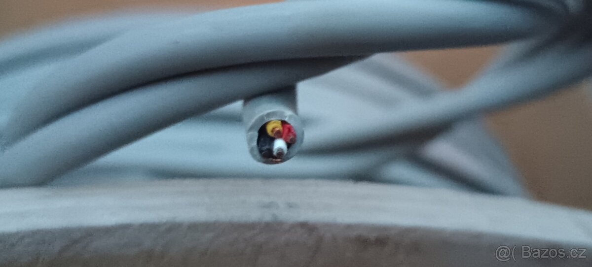 Kabel J-Y(ST)Y šedý 2x2x0,8 metráž - 3