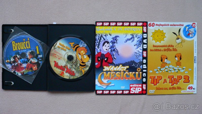 Dětské pohádky a večerníček na DVD - 3