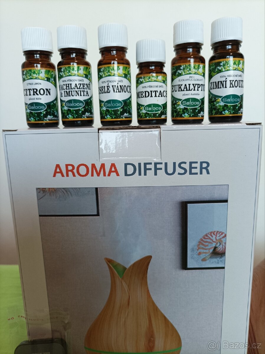 Aroma difuzér 400 ml vč. náplní SALOOS® - 3