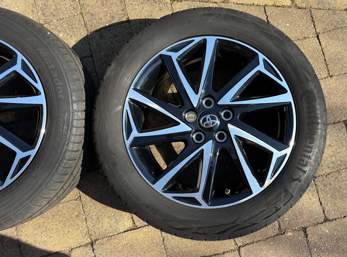 Originální ALU Toyota Yaris 195/55 R16 V - 3