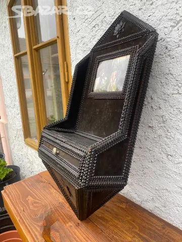 Stara sperkovnice, myslivecky motiv - 3