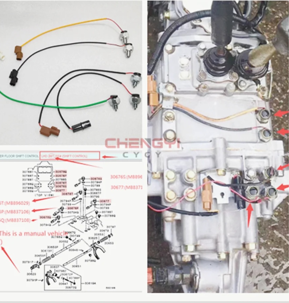 Spinac snimač prevodovky mitsubishi l200 pajero Galloper - 3
