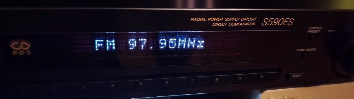Hifi Tuner SONY - ST S590 ES (1994),velmi pěkný ,čti popis - 3
