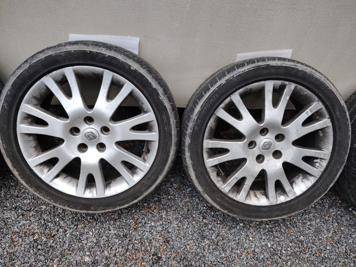 17" disky 5x108 + letní pneu - 3