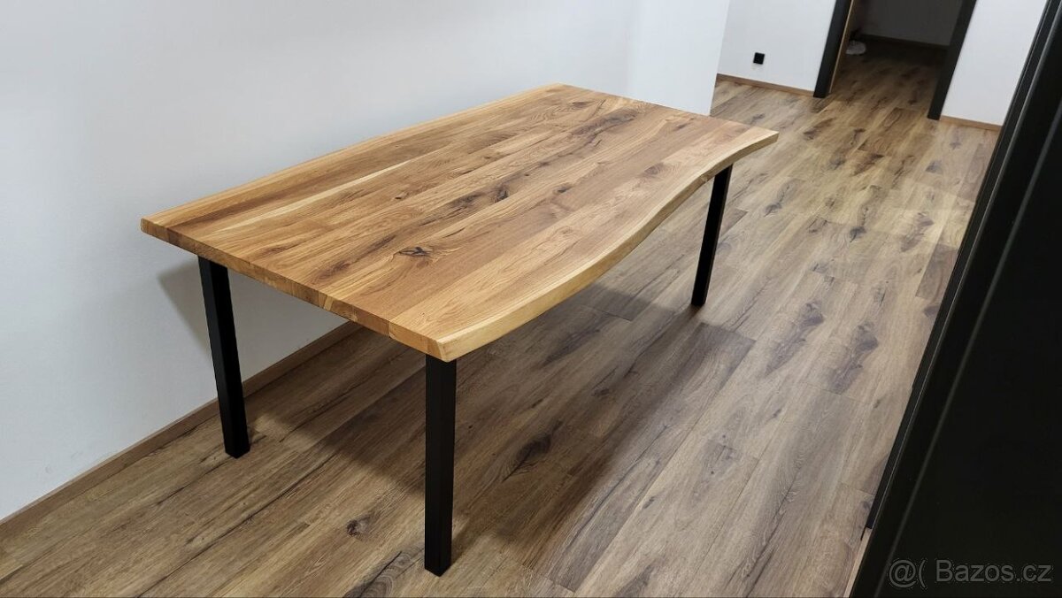 Kovové nohy ke stolu - černý lak - 3