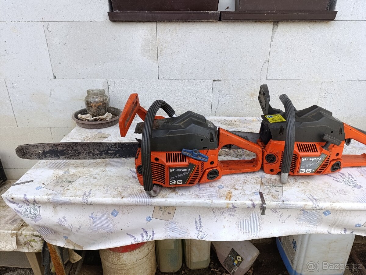2x Pila Husqvarna 36 - 3