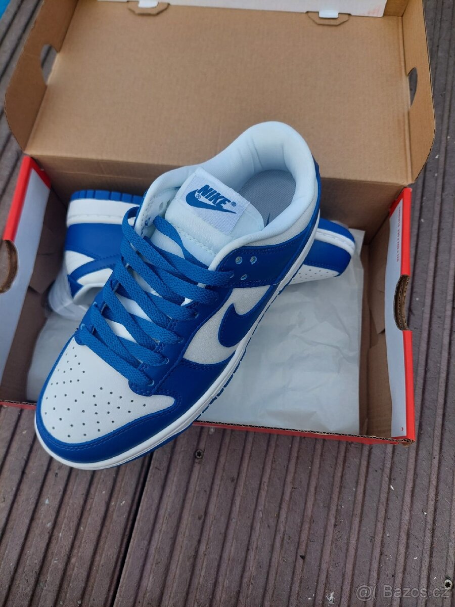 Nike Dunk Low White/Blue size 38 - 3