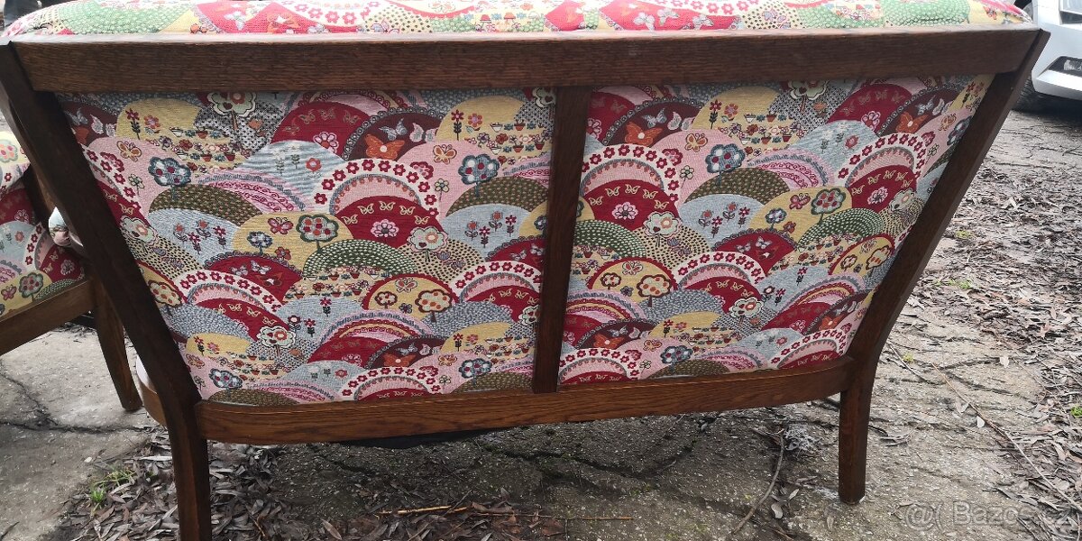 Starožitná sedací souprava 2+1 - 3