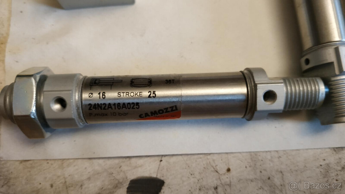 pneumatický ventily cívky, pístnice, válce CAMOZZI - 3