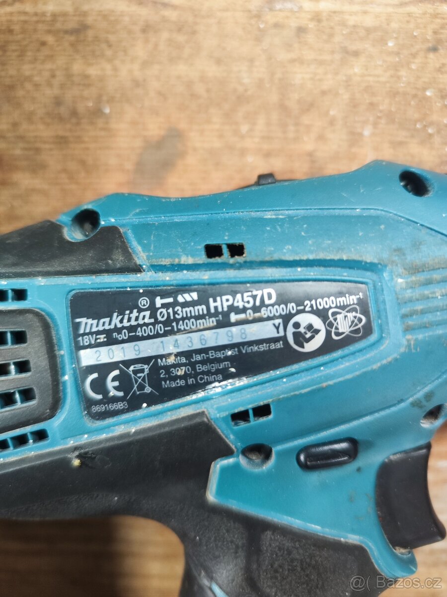Aku příklepová vrtačka Makita - 3