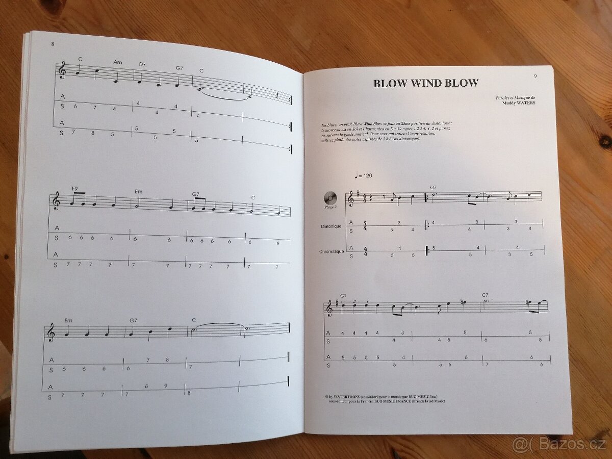 Kniha s notama na harmoniku + CD - 3