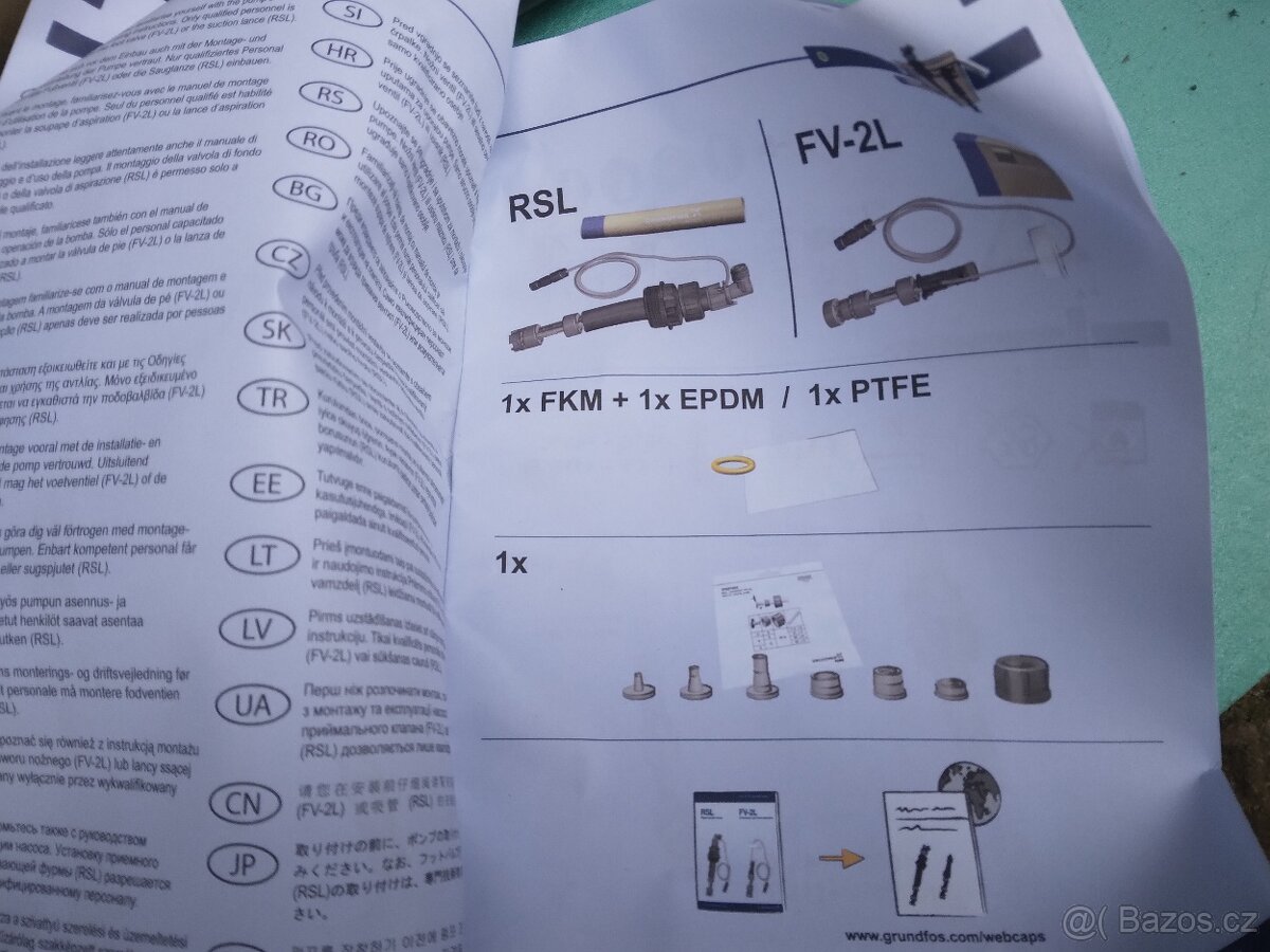 Grundfos sání RSL - sací tryska - 3