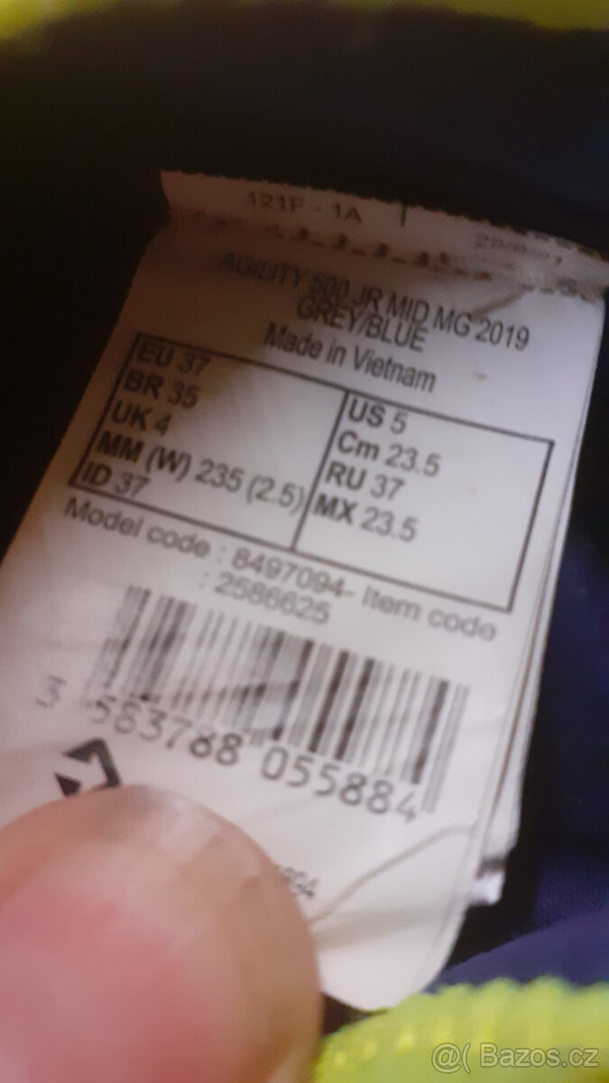 Kopačky Kipsta Agility JR, vel. 37 - 3