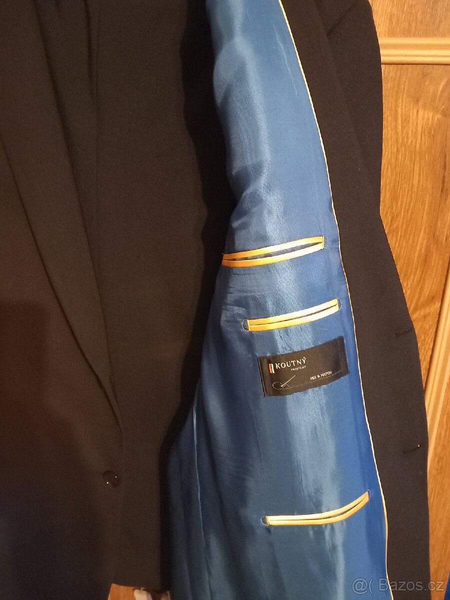 Nový pansky oblek Koutný vel.64 - 3
