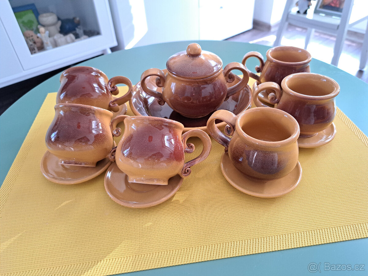 kávový servis - keramika - 3