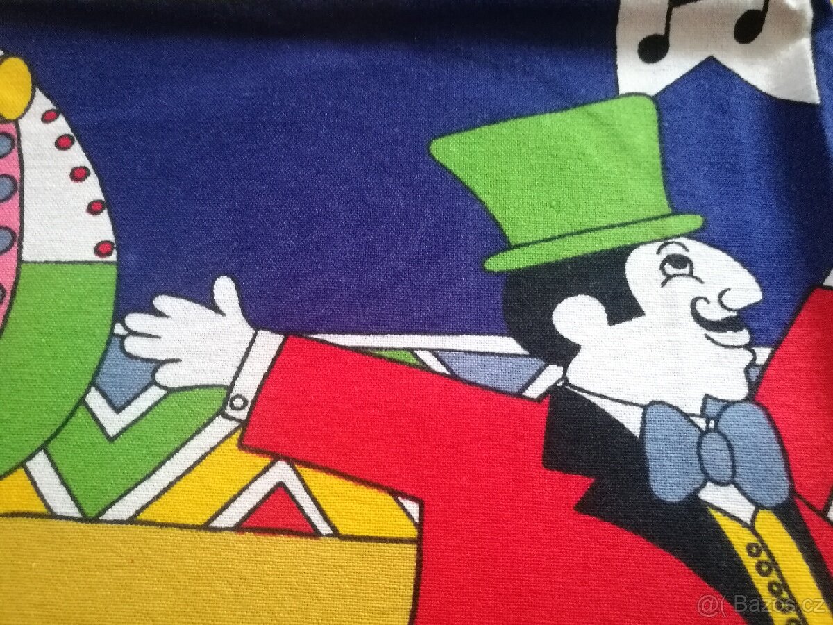 Dětské závěsy motiv cirkus - 3