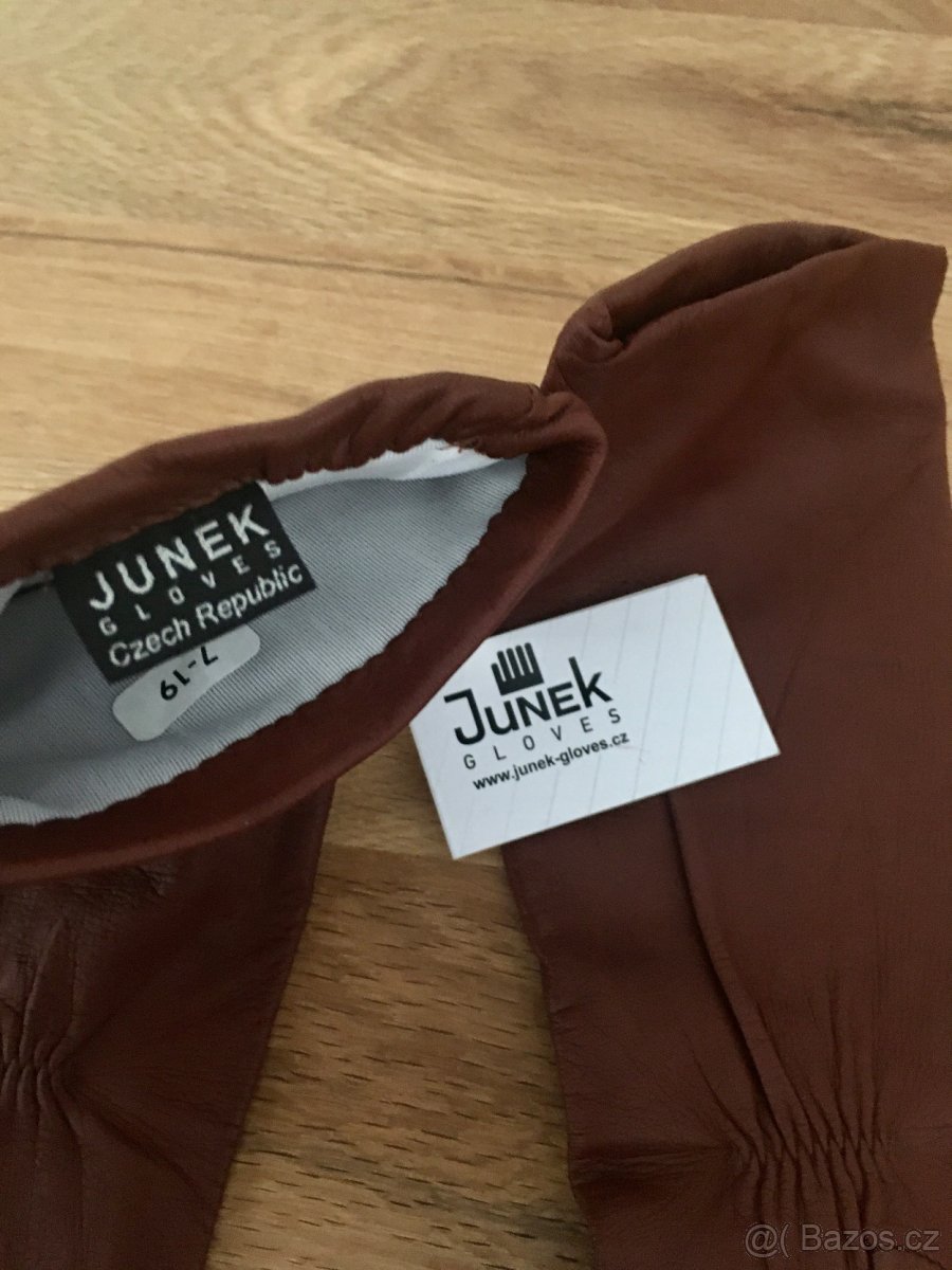 Nové kožené rukavice Junek - 3