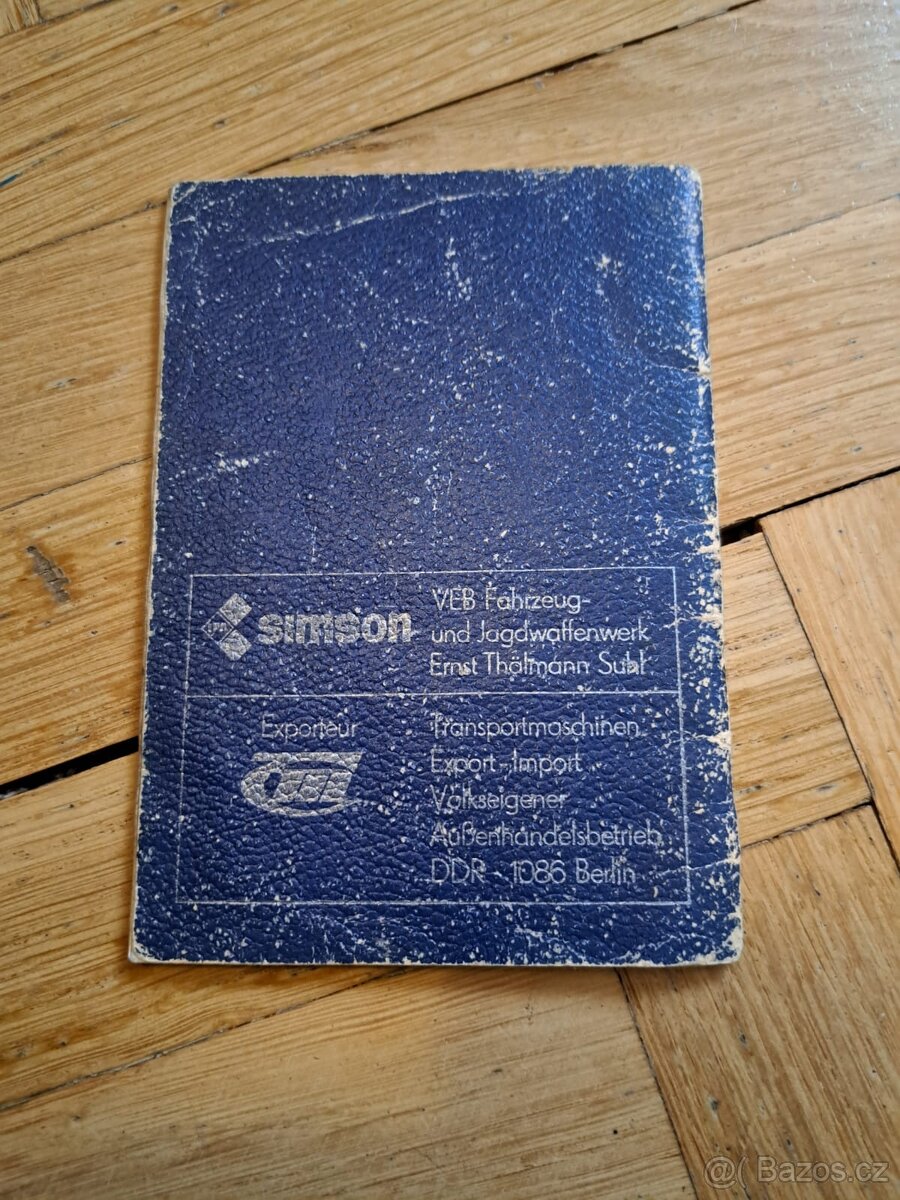 Příručka SIMSON S51 a S70 - 3